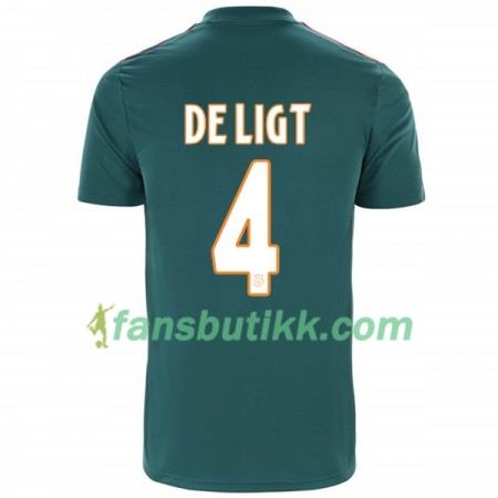 Fotballdrakt AFC Ajax Matthijs de Ligt 4 Bortetrøye 2019-2020 Kortermet